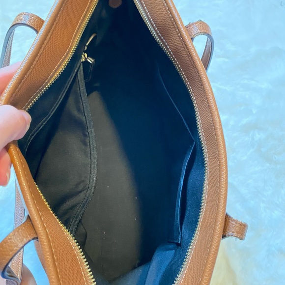 Coach city zip Tote in crossgrain leather - Picture 5 of 6